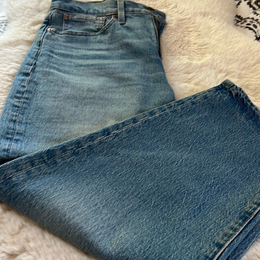 Madewell Balloon jeans 28p in whistler wash